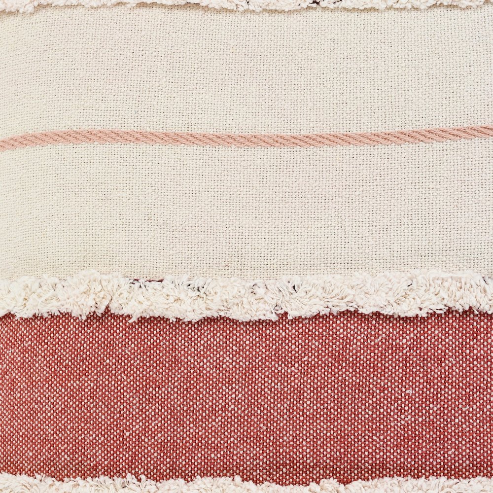 Garnet Quarry Striped Throw Pillow. Picture 2