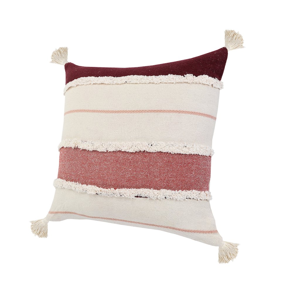 Garnet Quarry Striped Throw Pillow. Picture 5