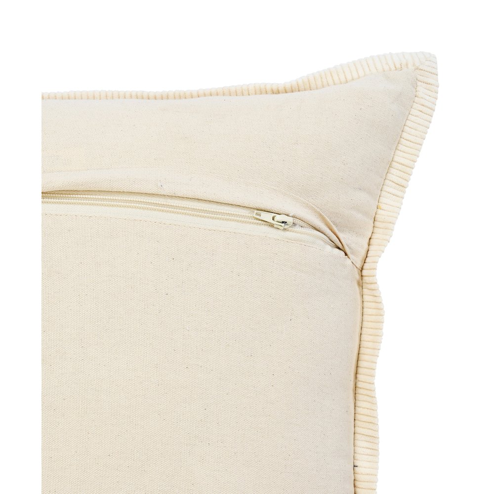 Navy Riviera Framed Throw Pillow. Picture 3