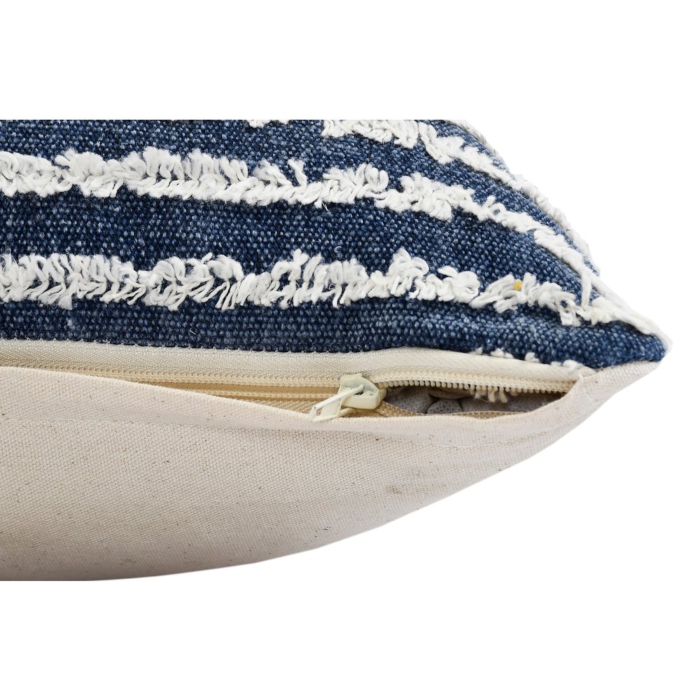 Ensign Blue Wispy Ways Throw Pillow. Picture 3