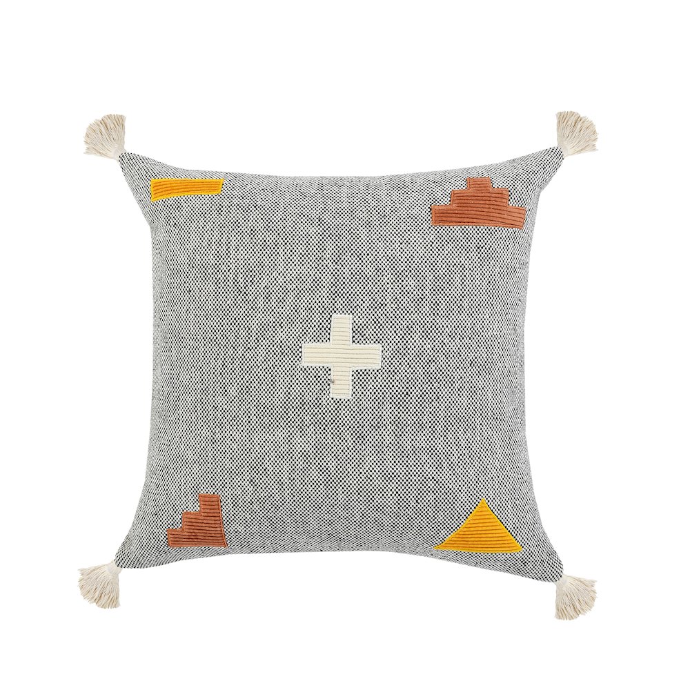 Golden Desert Swiss Zeal Throw Pillow. Picture 1
