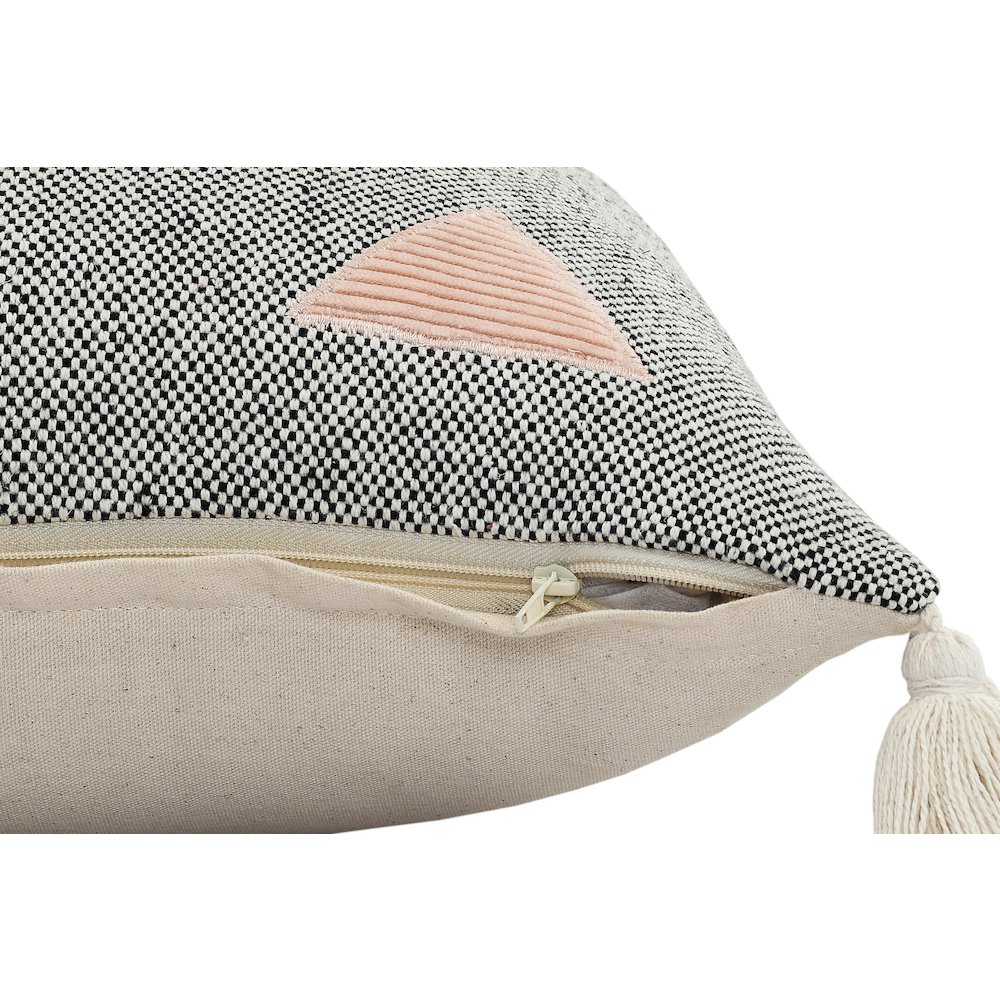 Sophisticated Blush Swiss Zeal Throw Pillow. Picture 3