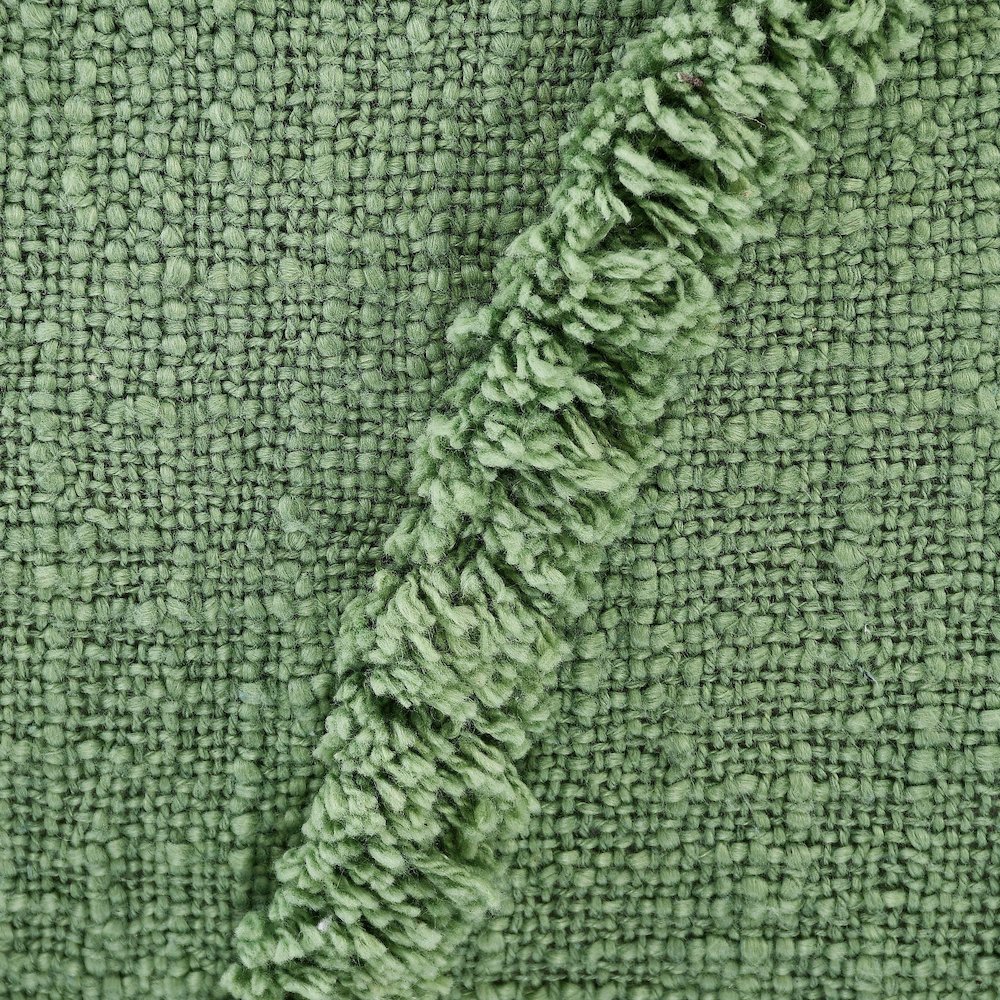 Solid Decorative Diamond Tufted Cotton Throw Pillow. Picture 3