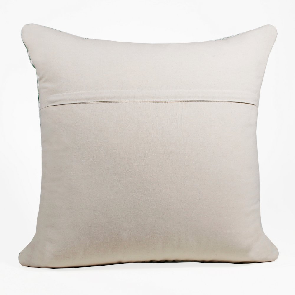 Evette Rios Mindy Striped Handwoven Cotton Blend Throw Pillow, Square. Picture 7