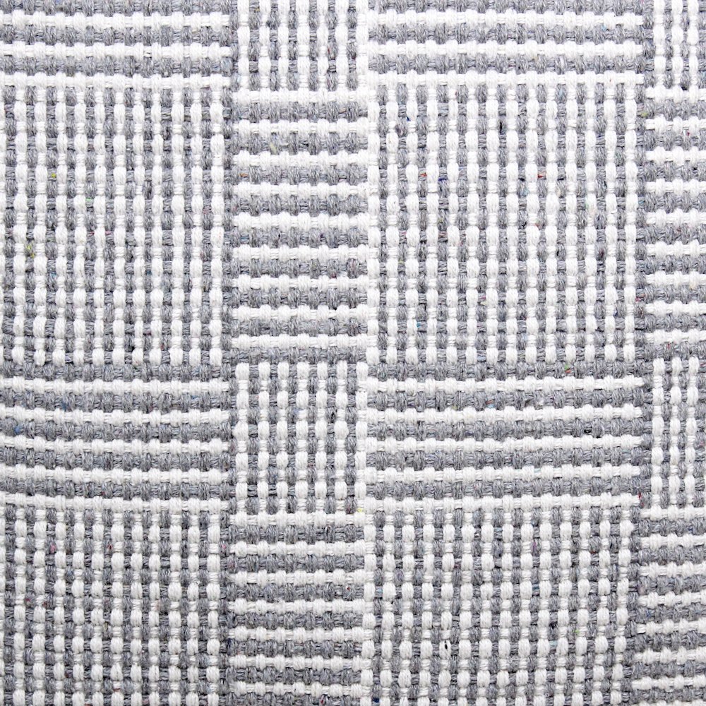 Modern Multi-Geometric Striped Throw Pillow. Picture 2