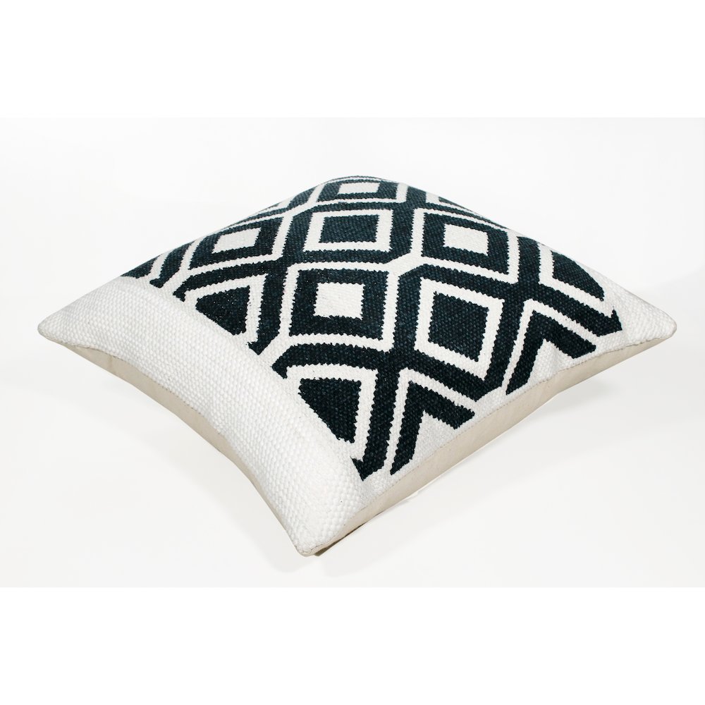 Evette Rios Mindy Geometric Diamond Cotton Blend Throw Pillow, Square. Picture 6