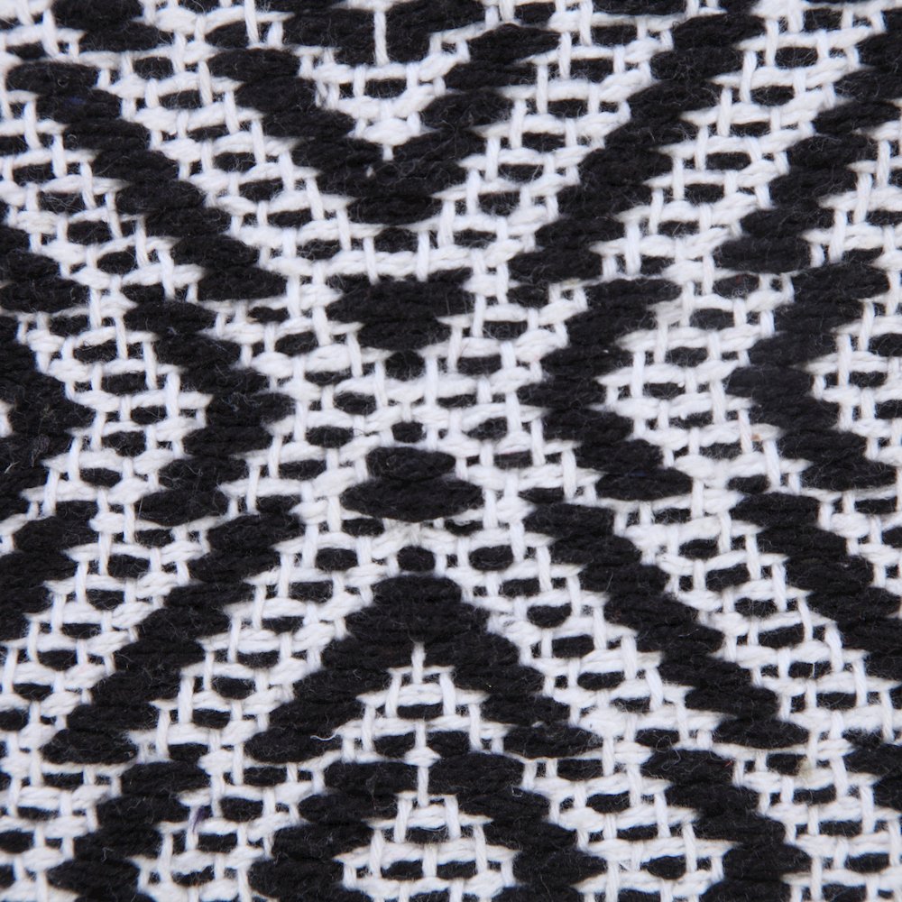 Modern Mirrored Diamond Geometric Throw Pillow. Picture 2
