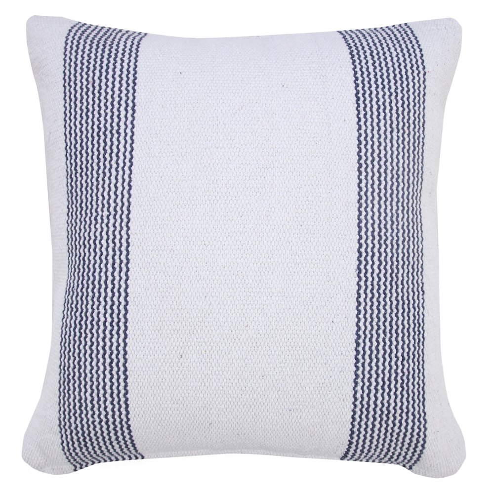 Balanced Border Pinstripe Throw Pillow. Picture 1