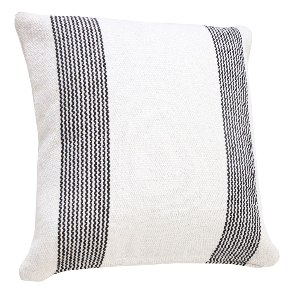 Balanced Border Pinstripe Throw Pillow. Picture 4