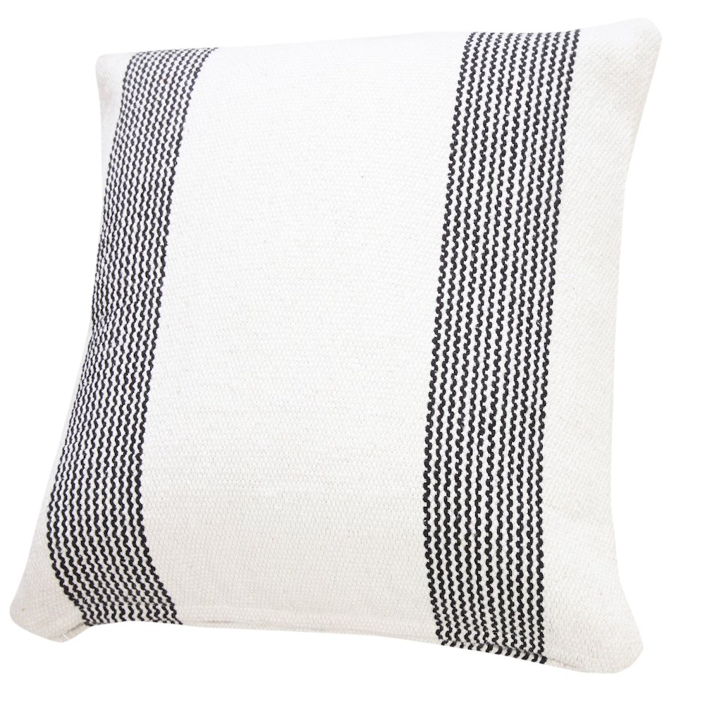 Balanced Border Pinstripe Throw Pillow. Picture 5