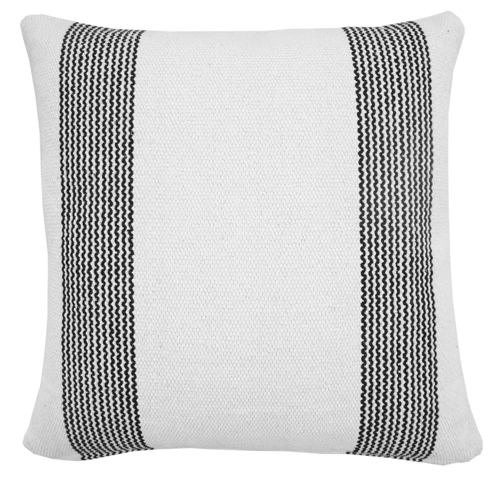 Balanced Border Pinstripe Throw Pillow. Picture 7