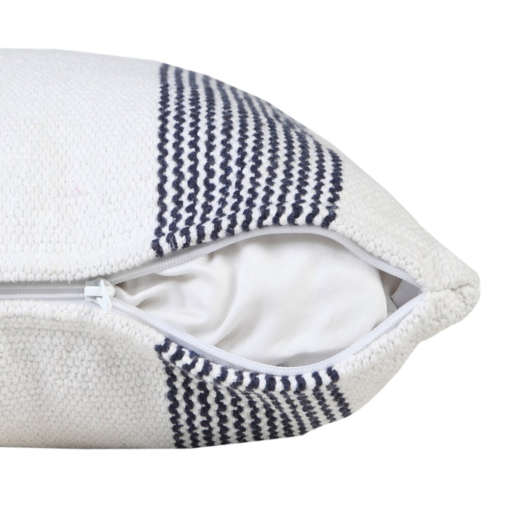Balanced Border Pinstripe Throw Pillow. Picture 3