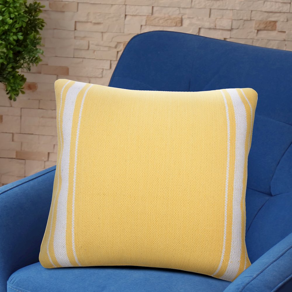 Balanced Border Bold Halo Striped Throw Pillow. Picture 9