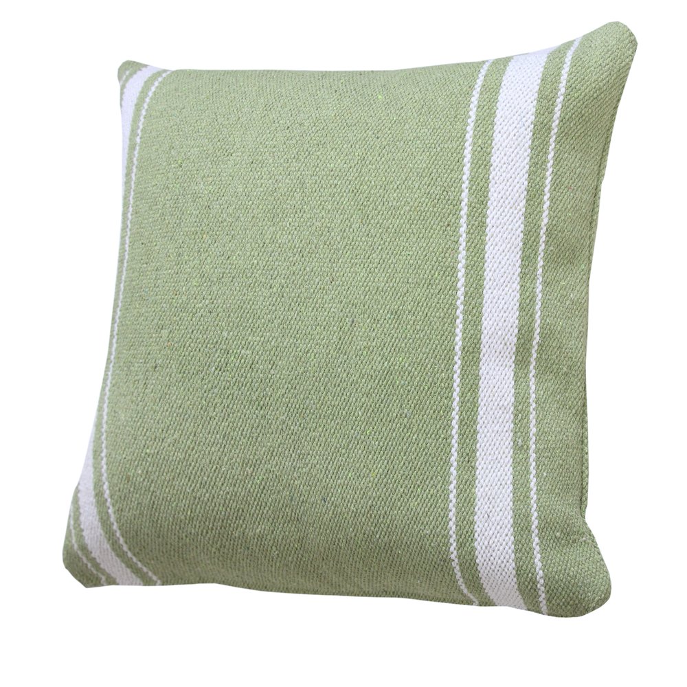 Balanced Border Bold Halo Striped Throw Pillow. Picture 5