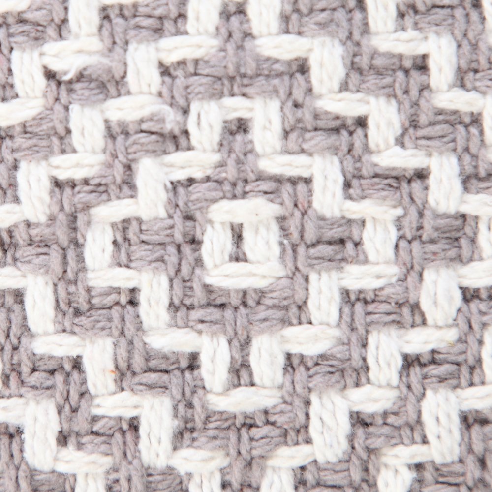 Diamond Delight Woven Geometric Throw Pillow. Picture 2