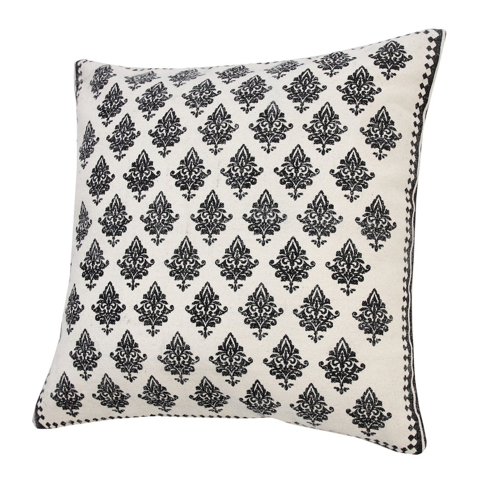 Traditional Fairytale Motif Bordered Throw Pillow. Picture 5