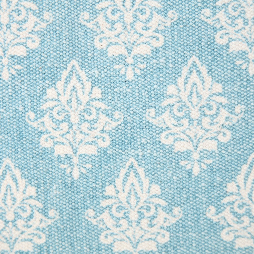 Traditional Fairytale Motif Bordered Throw Pillow. Picture 2