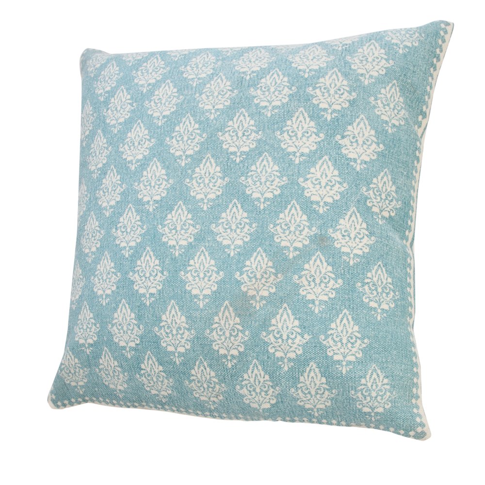 Traditional Fairytale Motif Bordered Throw Pillow. Picture 5