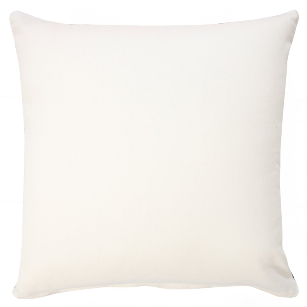 Fantasy Cotton Pillow Set of 2 in Black/White, 20" x 20". Picture 7