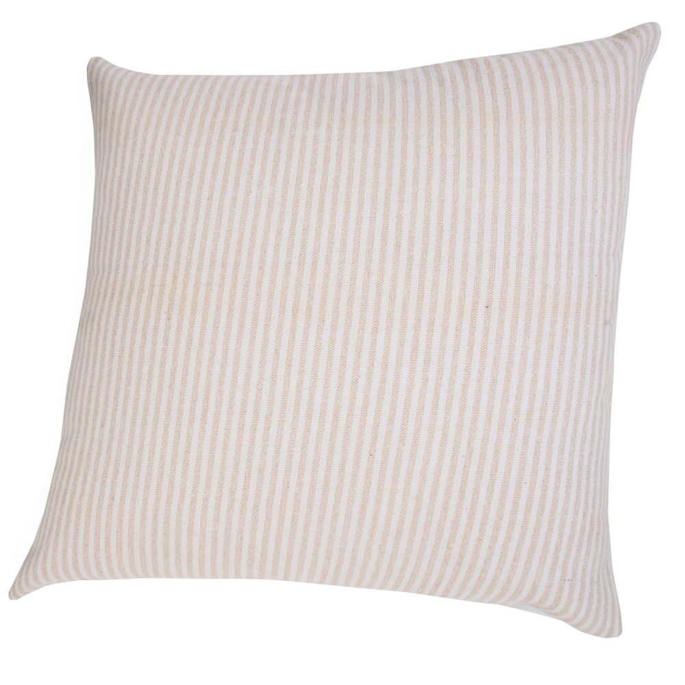 Simple Stonewash Stripe Throw Pillow. Picture 5