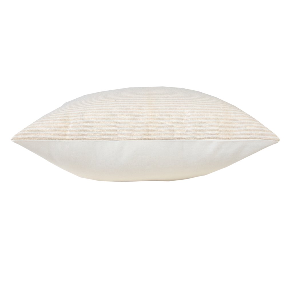 Simple Stonewash Stripe Throw Pillow. Picture 6