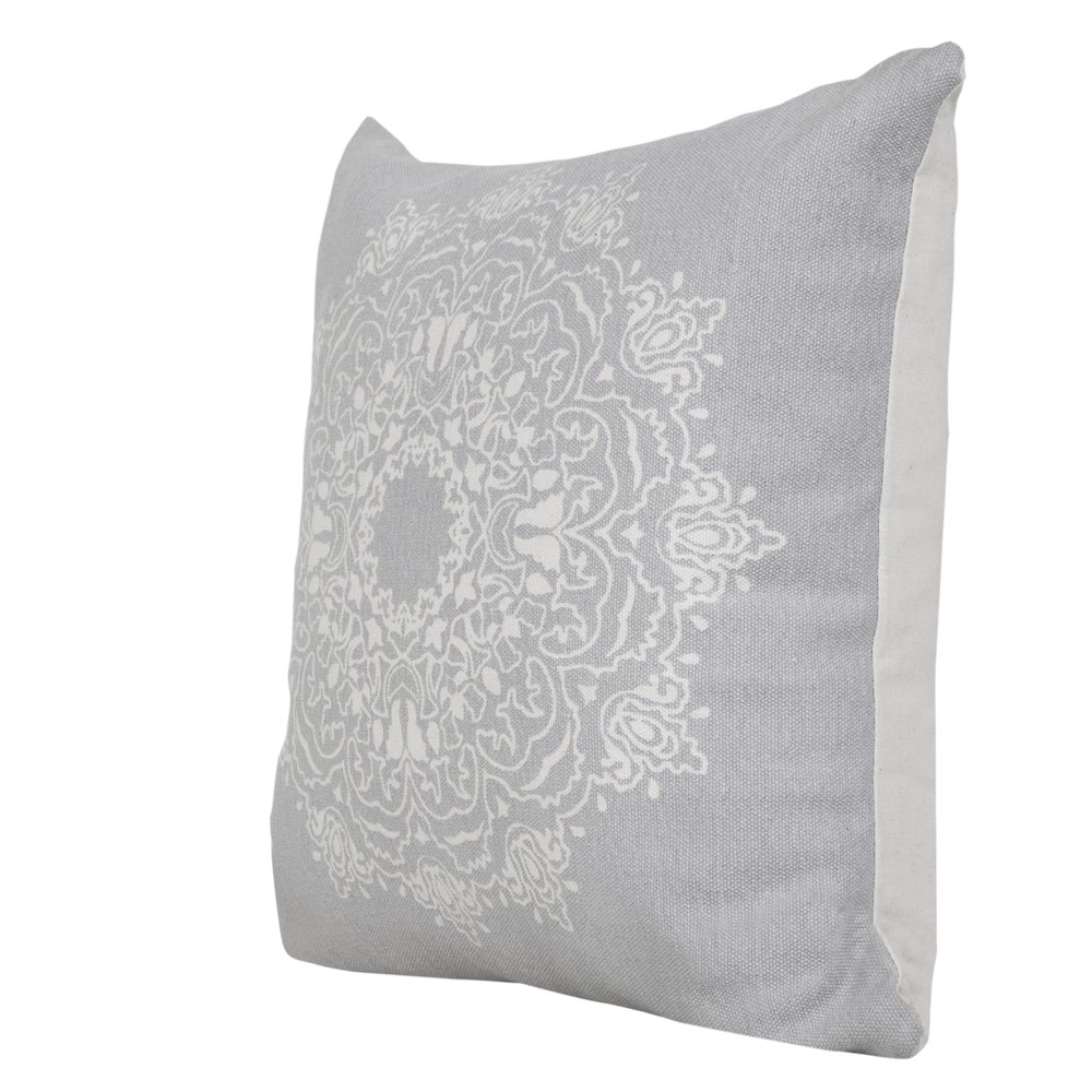 Bohemian Mandala Medallion Throw Pillow. Picture 5