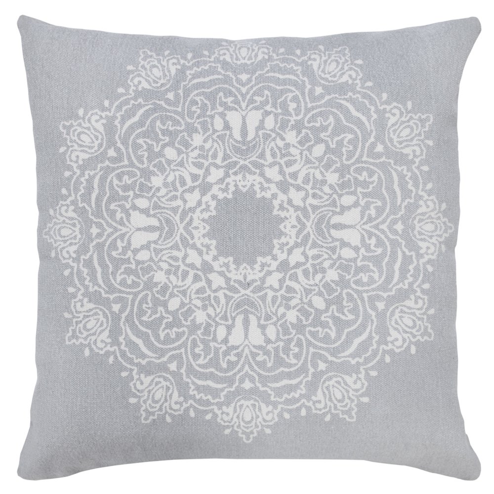 Bohemian Mandala Medallion Throw Pillow. Picture 1