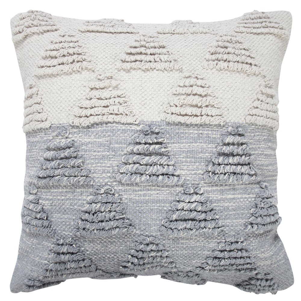 Contemporary Geometric Textured Triangle Throw Pillow. Picture 1