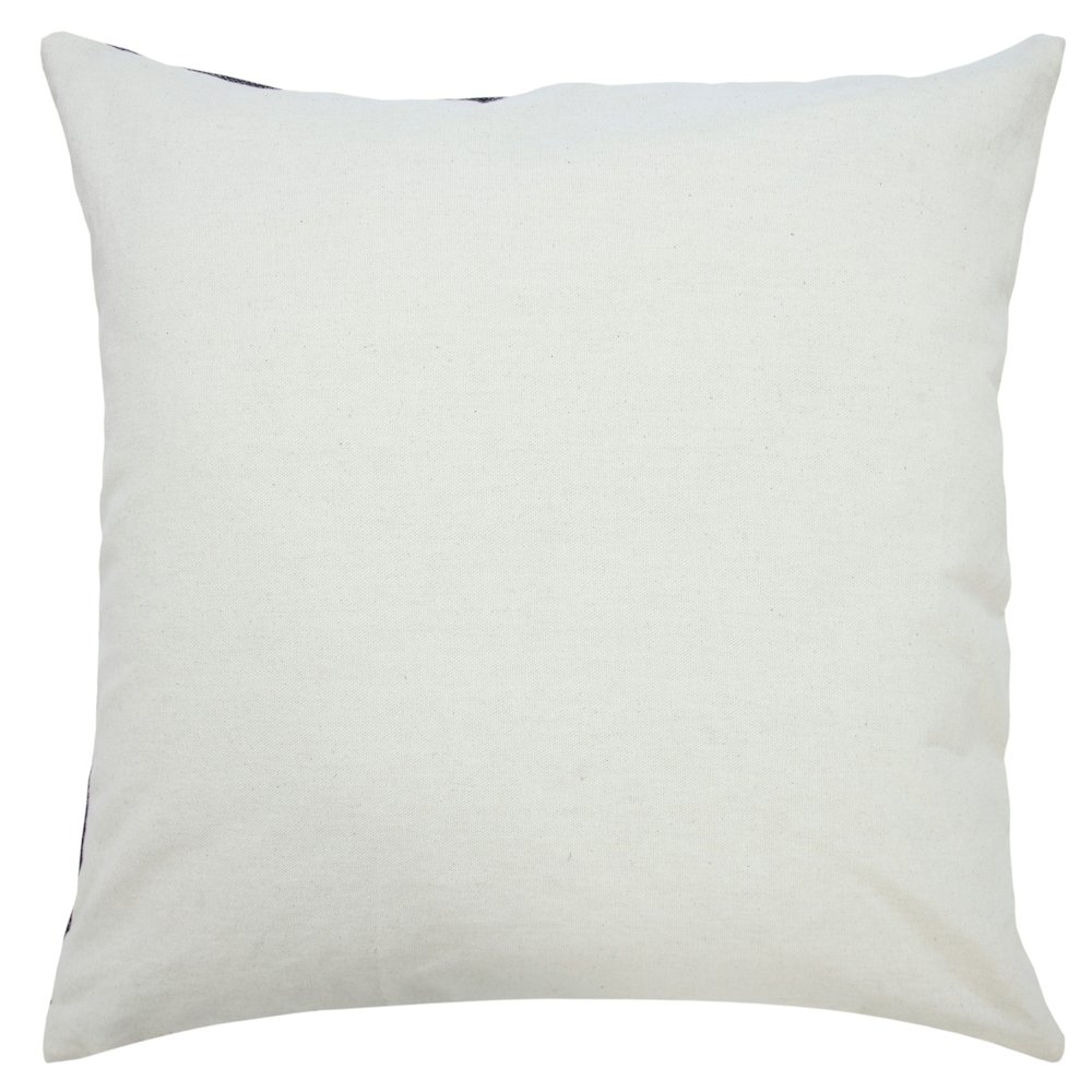 Mandala Cotton Poly Filled Pillow in Black/White, 20" x 20". Picture 7