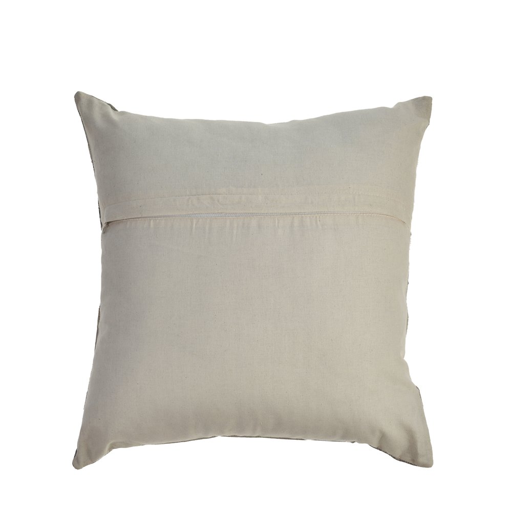 Wayne Wool Blend Poly Filled Pillow in Gray/Tan, 20" x 20". Picture 6