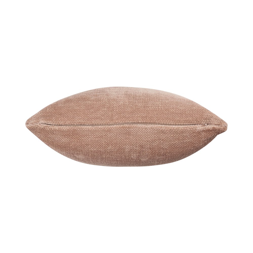 Yakar Chenille Poly Filled Pillow in Beige, 24" x 24". Picture 8