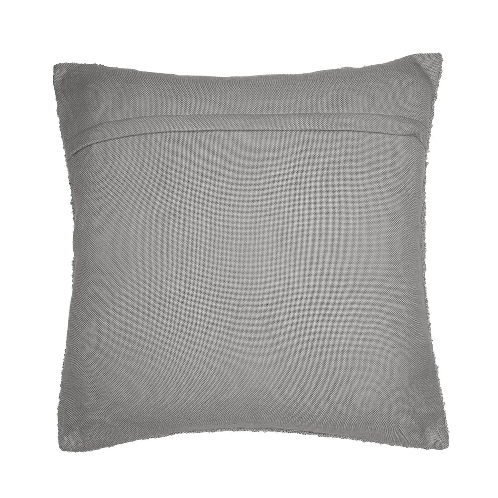 Boucle Performance Poly Filled Pillow in Gray, 24" x 24". Picture 6