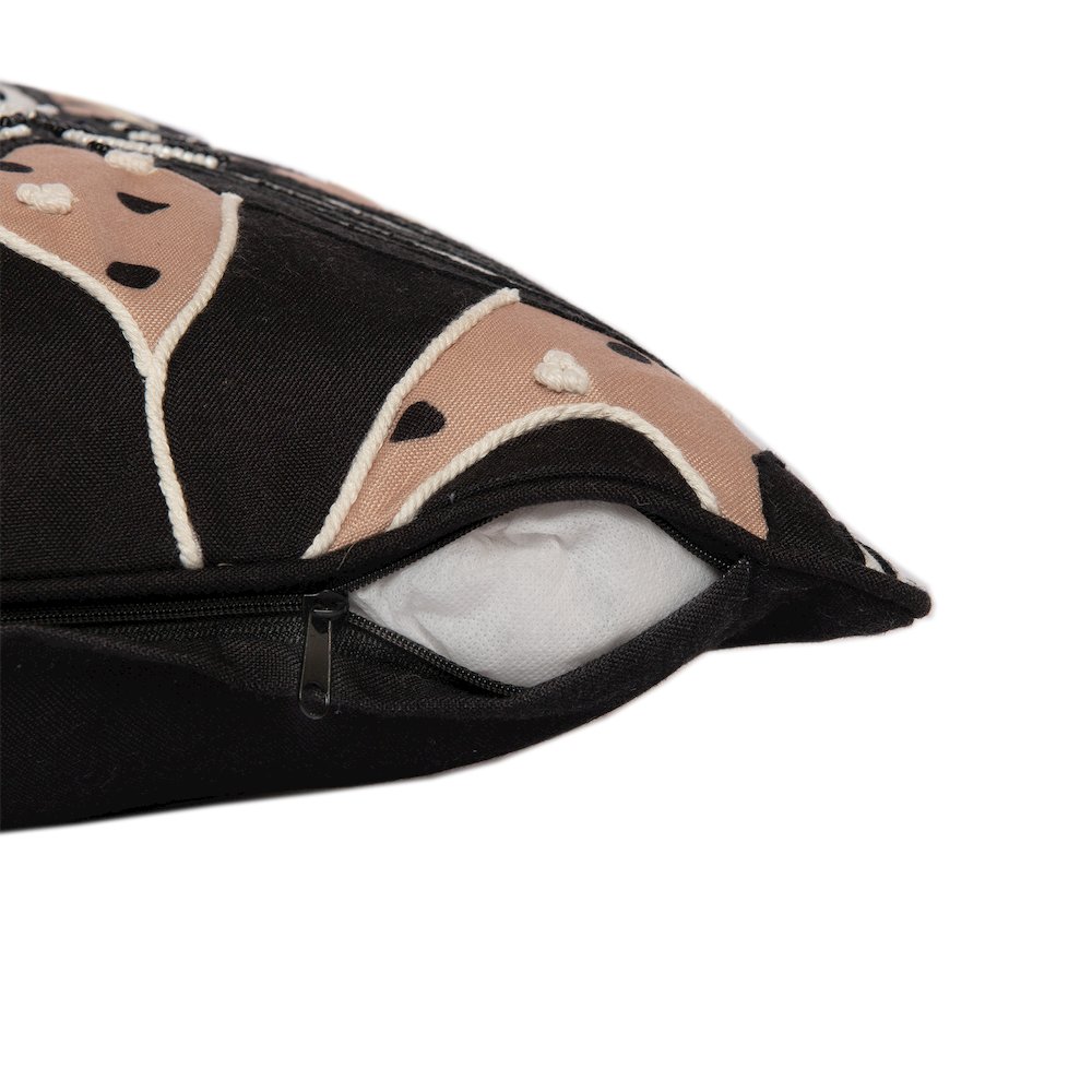 Stacy Garcia  Performance Poly Filled Pillow in Beige/Black, 20" x 20". Picture 3