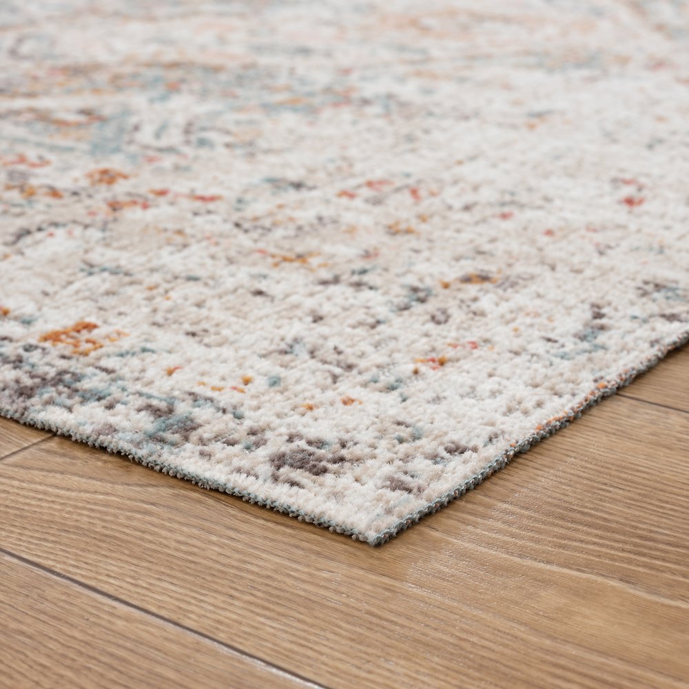Antiquity Durable Performance Area Rug Outdoor in Cream/Multicolored, 9' x 12'. Picture 9
