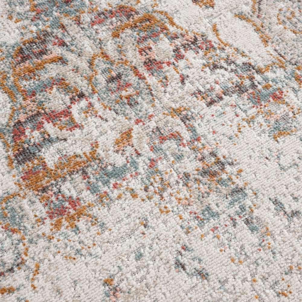 Durable Performance Area Rug Outdoor in Beige/Multicolored, 7'9" x 9'9". Picture 7