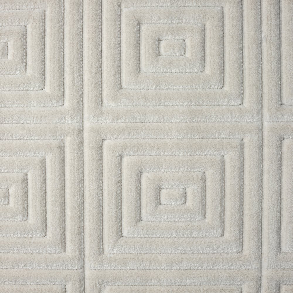 Atlas Durable Performance Area Rug Outdoor in Ivory, 7'10" x 9'10". Picture 7