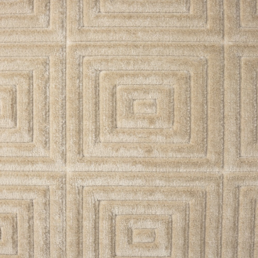 Atlas Durable Performance Area Rug Outdoor in Beige, 7'10" x 9'10". Picture 7