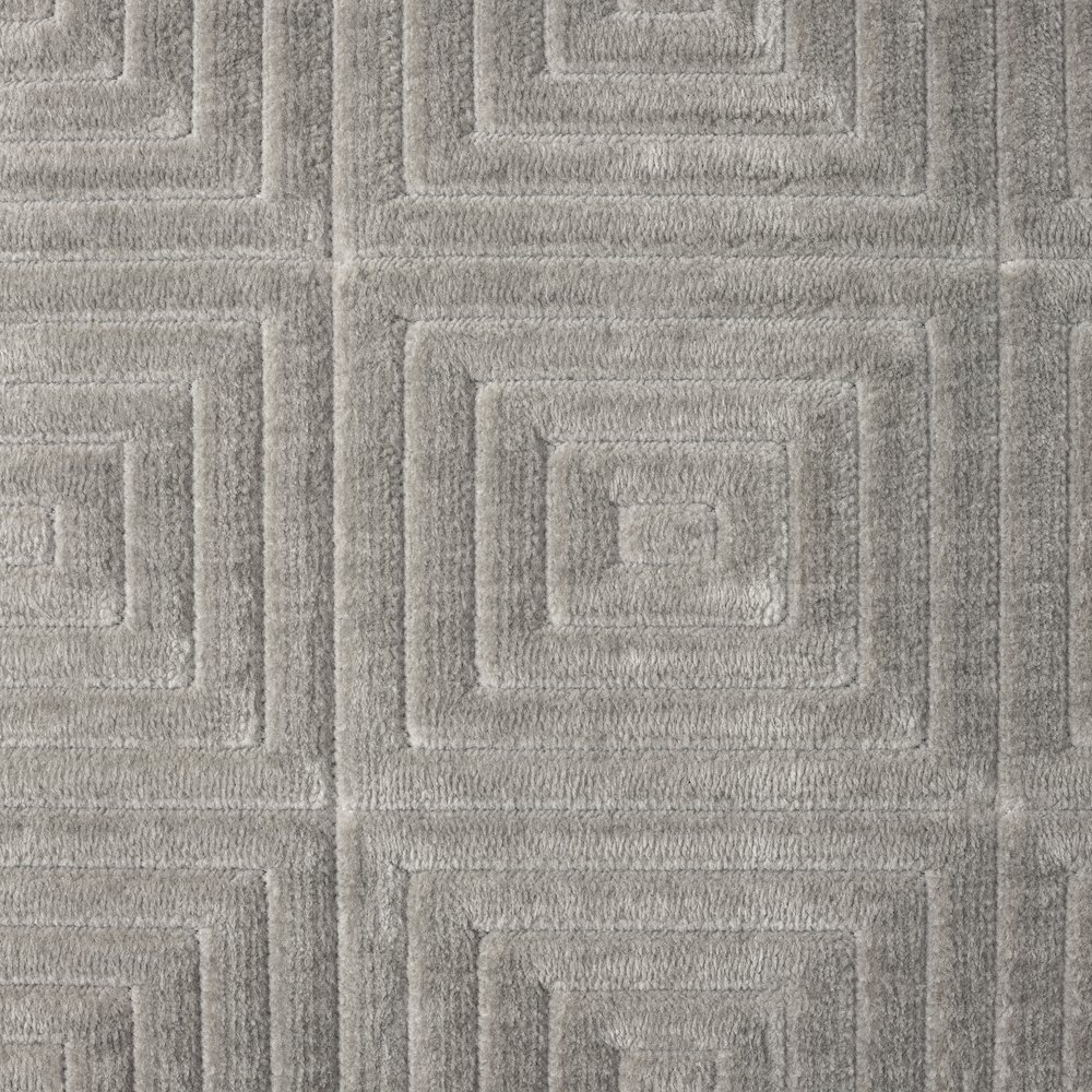 Atlas Durable Performance Area Rug Outdoor in Gray, 7'10" x 9'10". Picture 7