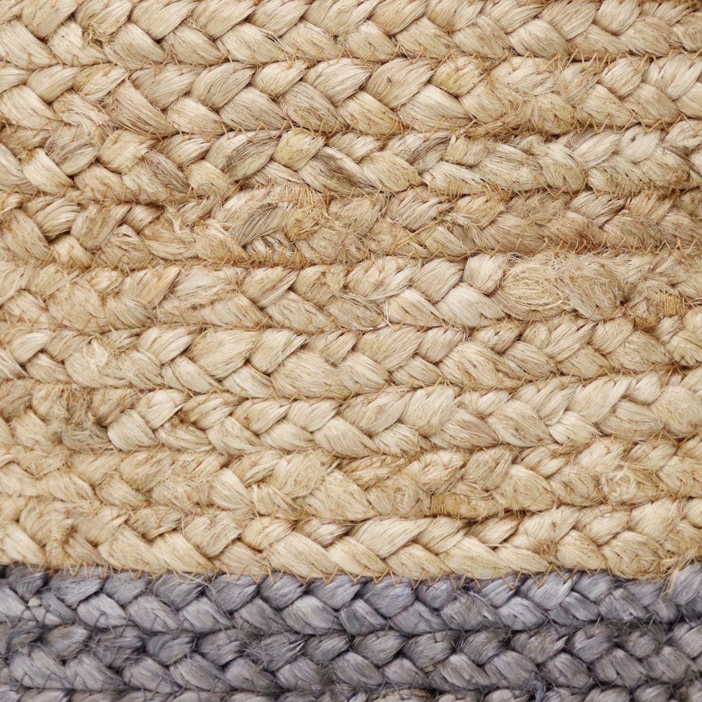 Baskets Jute Indoor Basket in Tan/Gray, 19" x 19" x 19". Picture 6