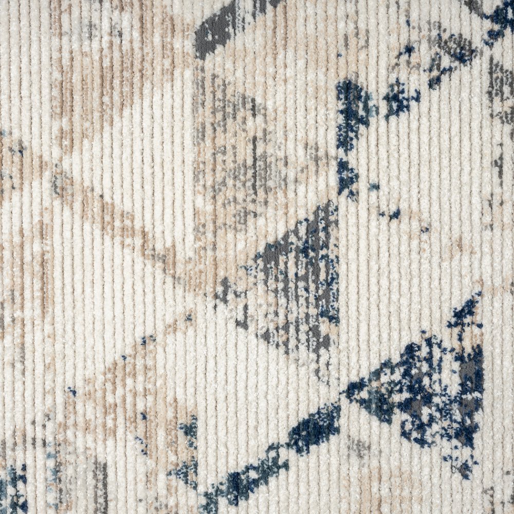 Bristol Performance Blend Area Rug Indoor in Ivory/Blue, 7'9" X 9'9". Picture 7