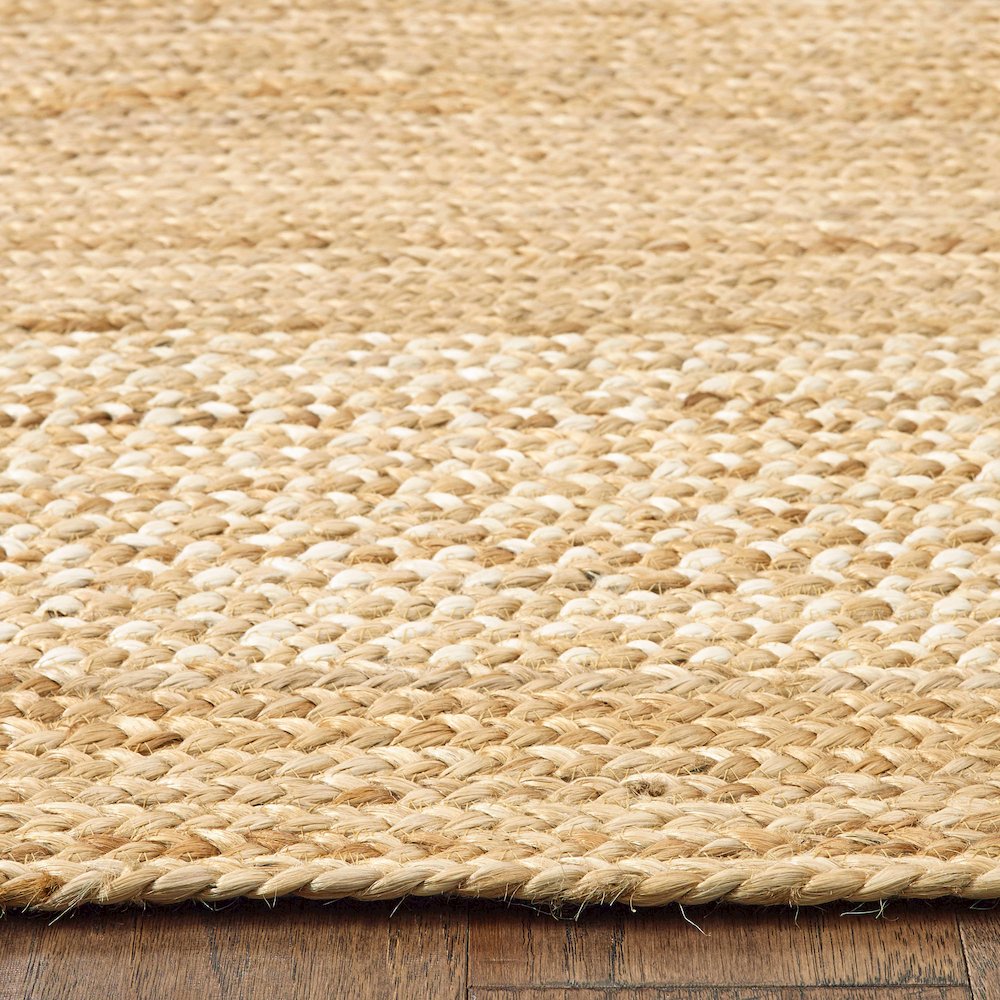 Classic Jute Jute Area Rug Indoor in Tan, 7'9" x 9'9". Picture 4