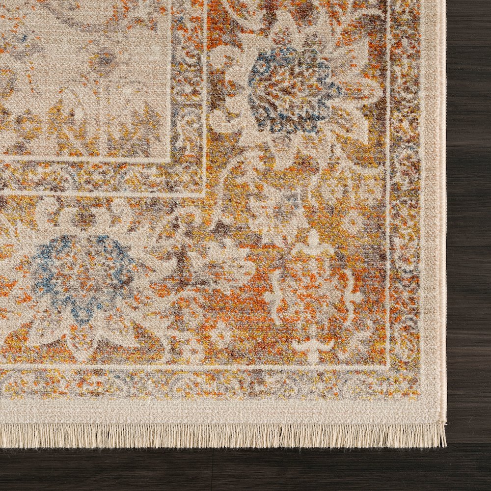 Holi Durable Performance Area Rug Indoor in Ivory/Beige, 4' x 6'. Picture 6