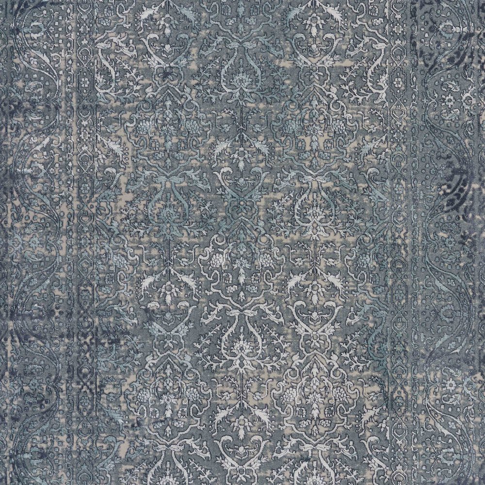 Imagine Durable Performance Area Rug Indoor in Blue/Blue, 7'9" x 10'9". Picture 2