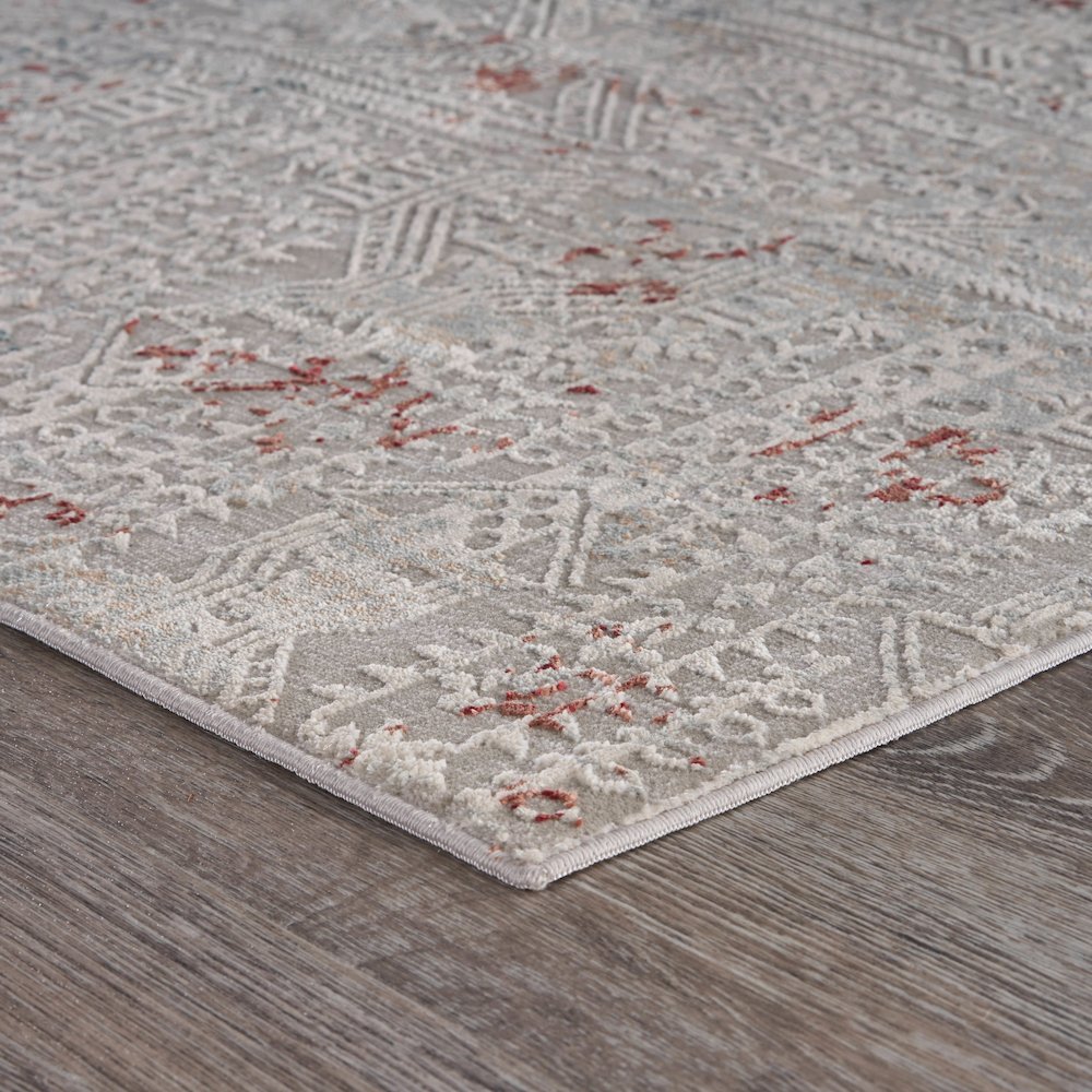 Imagine Durable Performance Area Rug Indoor in Blue/Cream, 7'9" x 10'9". Picture 3