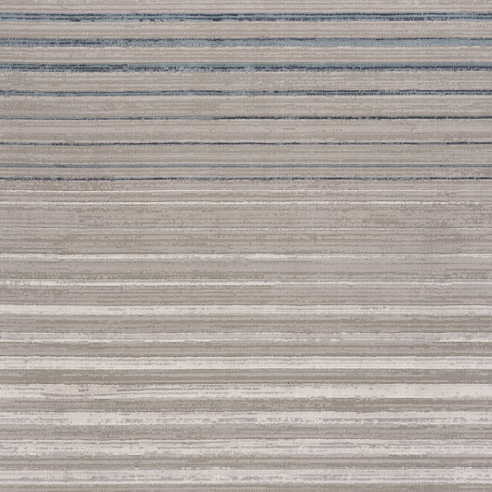 Imagine Durable Performance Area Rug Indoor in Cream/Blue, 2'2" x 7'7". Picture 2