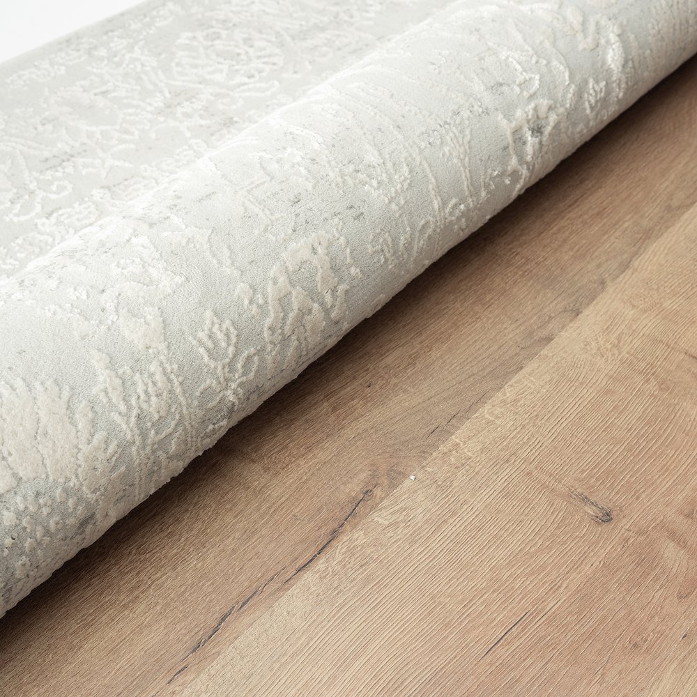 Isabella Performance Blend Area Rug Indoor in Ivory, 7'10" x 9'10". Picture 4
