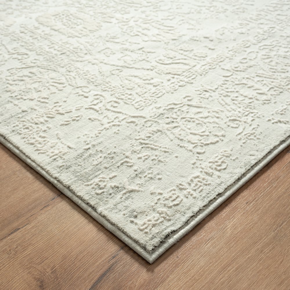 Isabella Performance Blend Area Rug Indoor in Ivory, 7'10" x 9'10". Picture 6