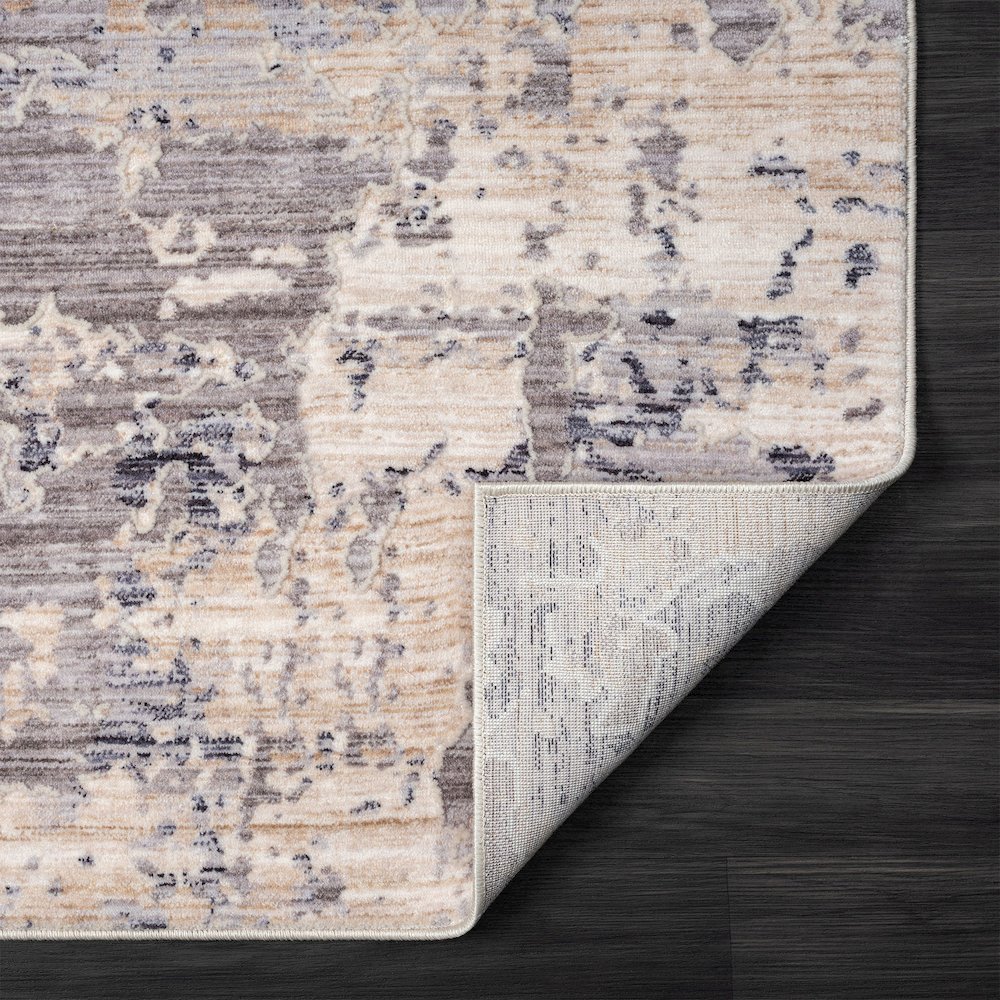 Lancaster Performance Blend Area Rug Indoor in Gray/Blue, 7'9" X 9'9". Picture 6
