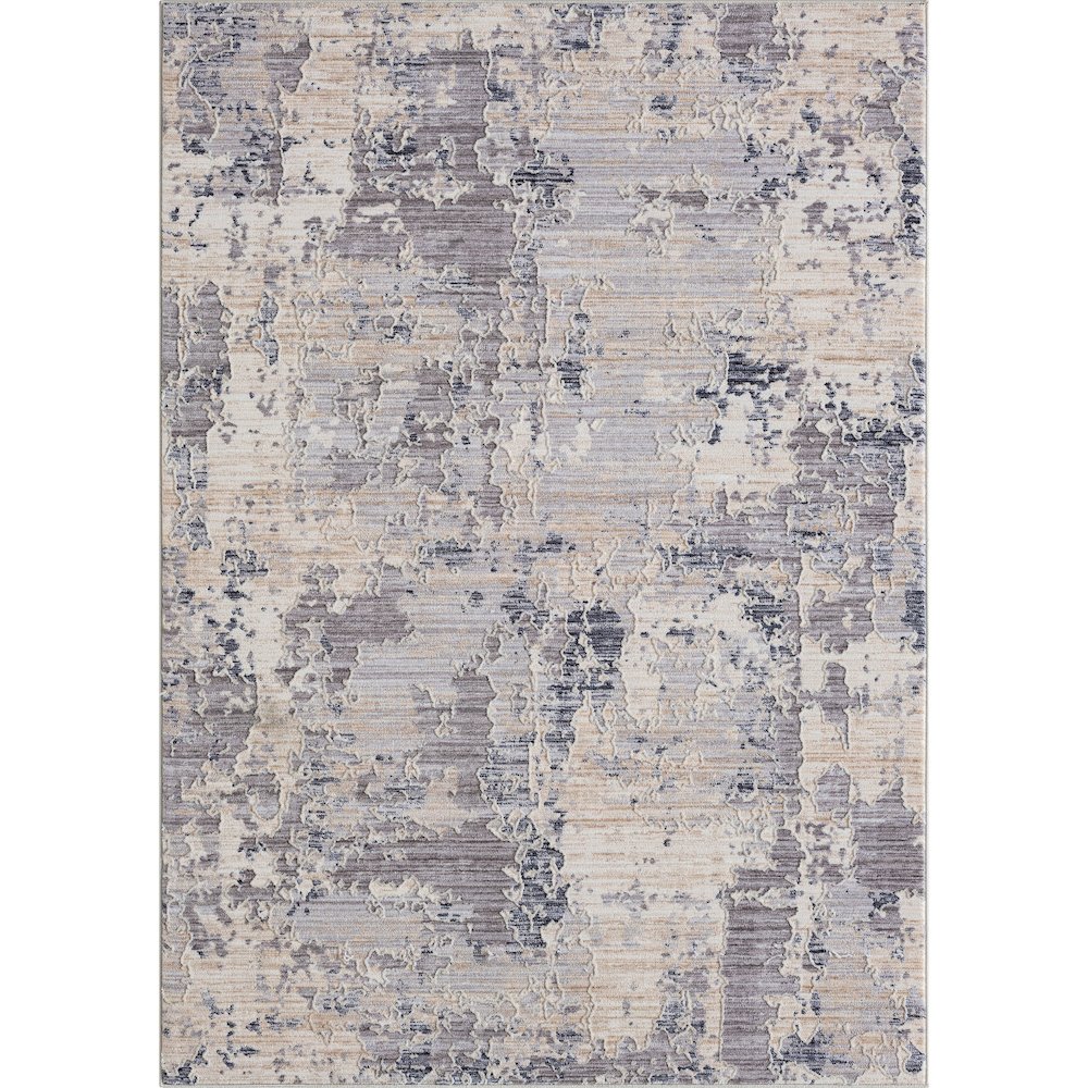Lancaster Performance Blend Area Rug Indoor in Gray/Blue, 7'9" X 9'9". Picture 1