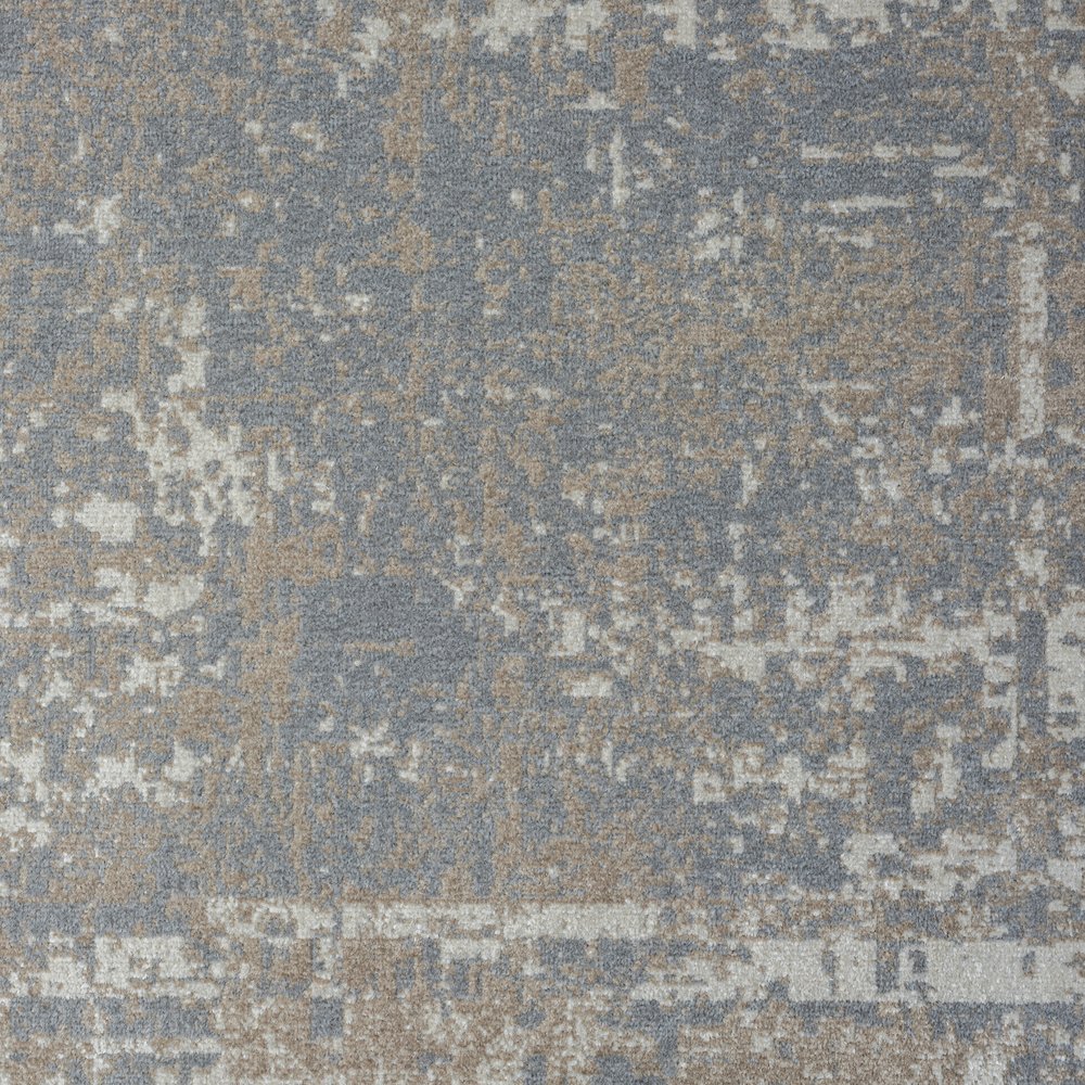 Lanham Durable Performance Area Rug Indoor in Gray/Ivory, 7'9" x 9'9". Picture 7
